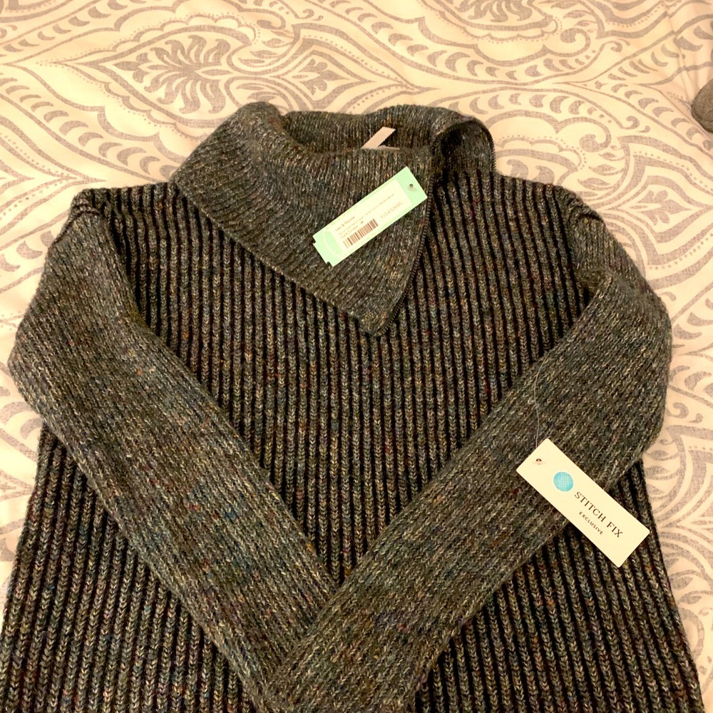 Leo&Nicole Zip Neck Sweater fromStitch Fix